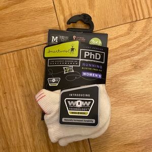 Smart wool PhD Running socks.